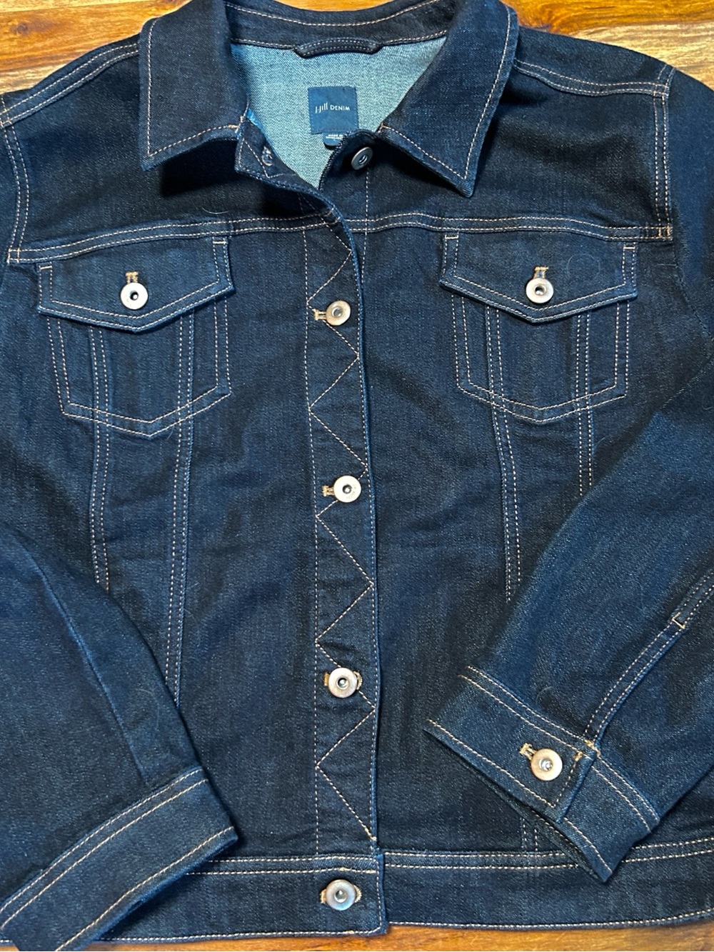 J.JILL Blue Denim Jacket